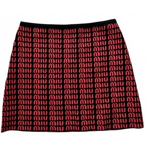 Miu miu mini skirt